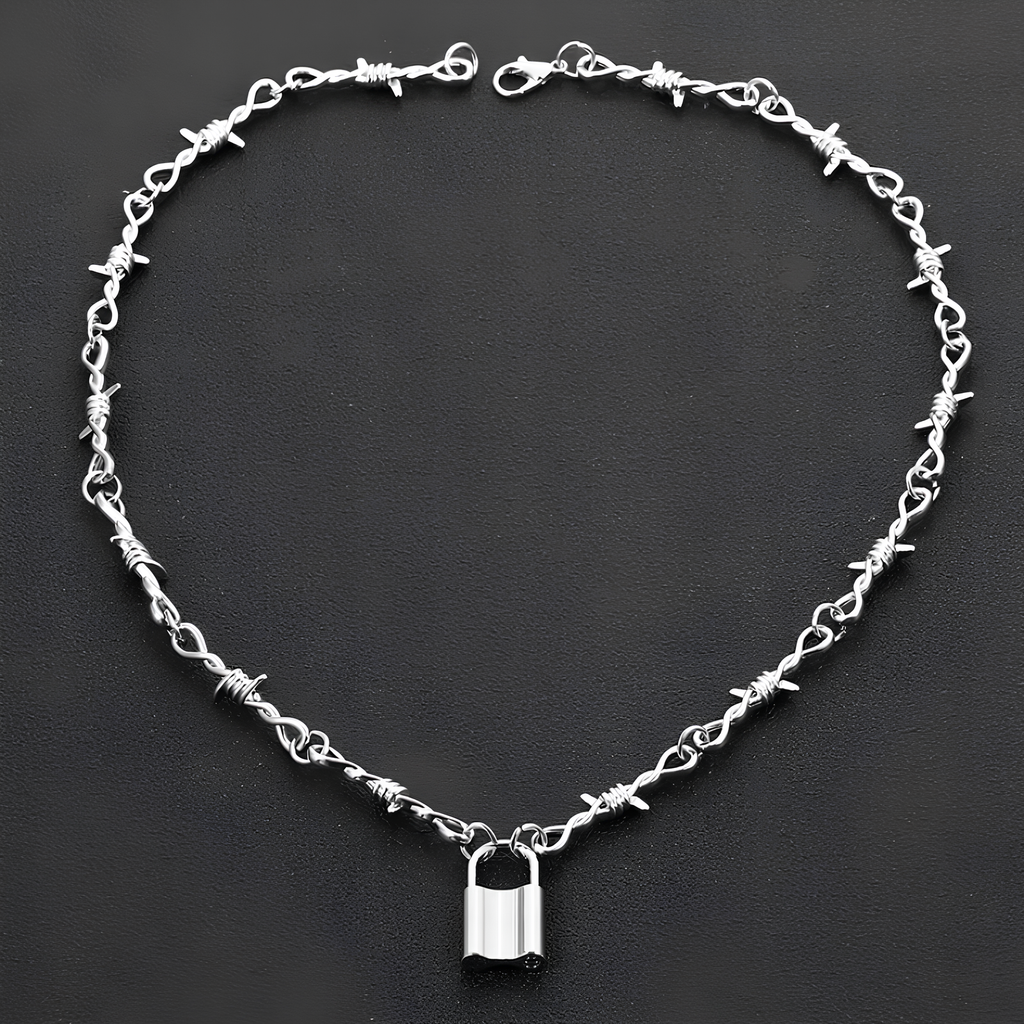Barbed Lock Necklace