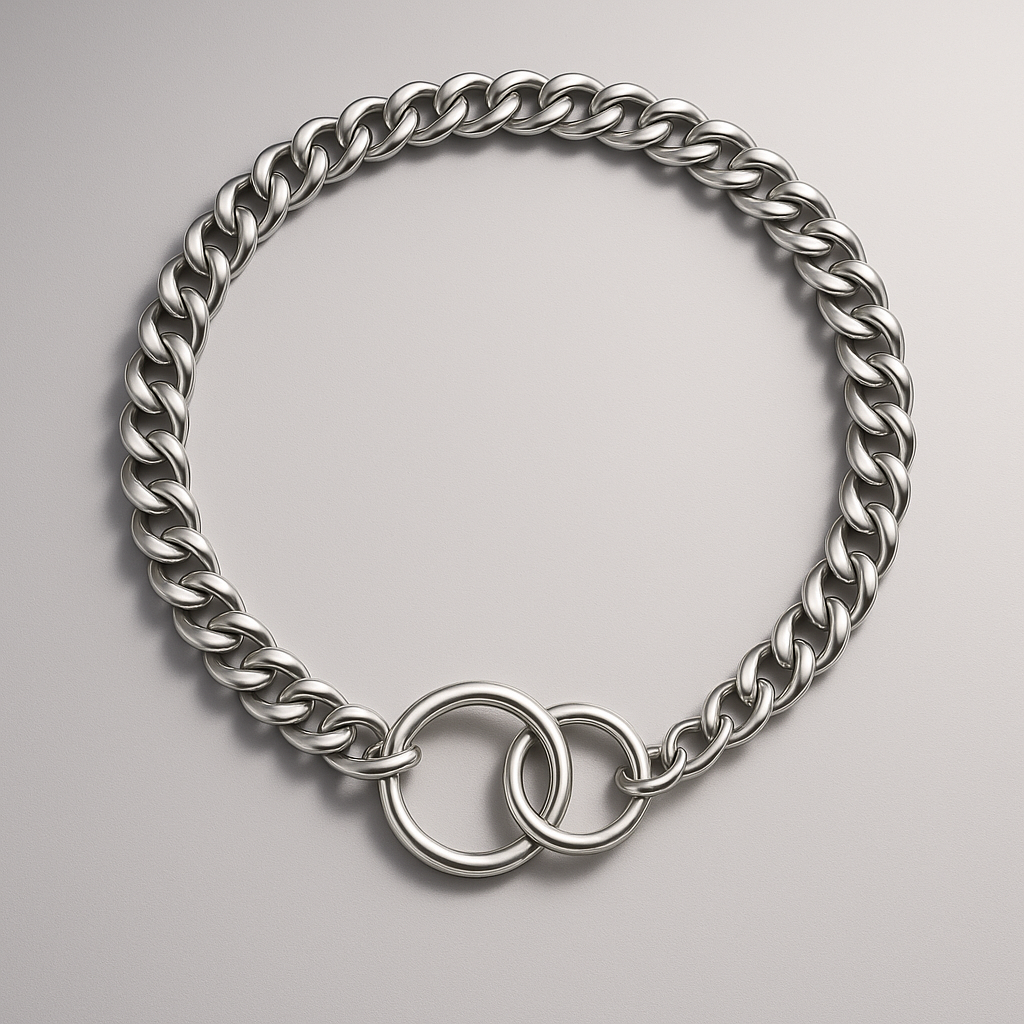 Double Hoop Choker