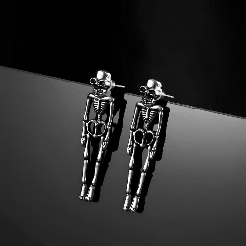 Hanging Skeleton Earrings