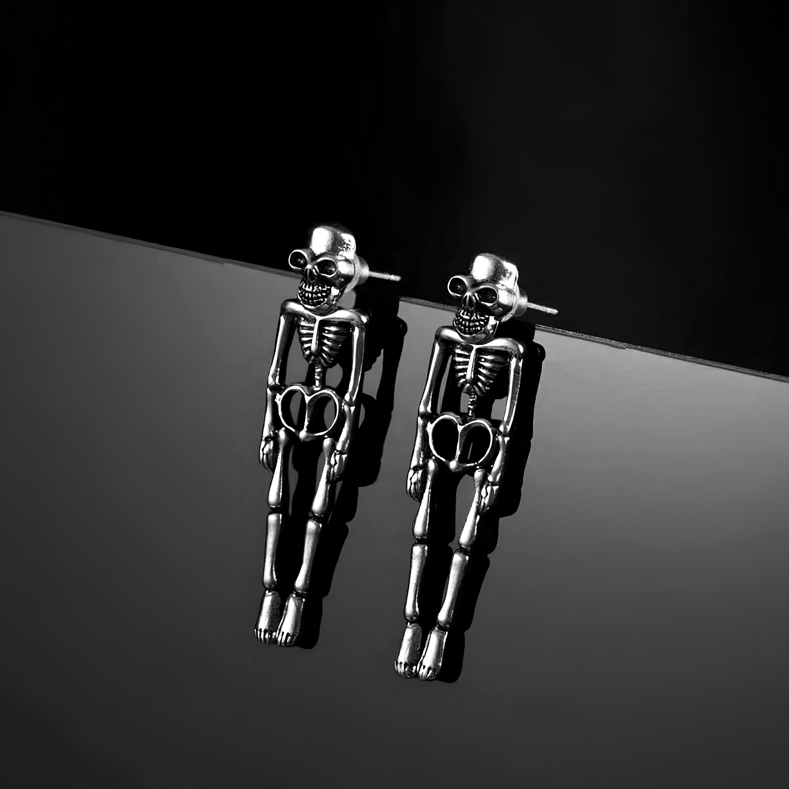 Hanging Skeleton Earrings