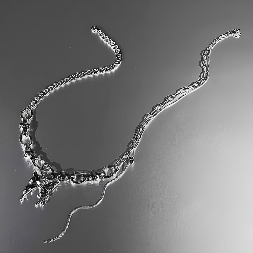 Midnight Flutter Necklace