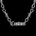 Barb Wire Personalized Bracelet