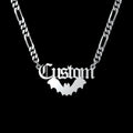 Bat Personalized Necklace