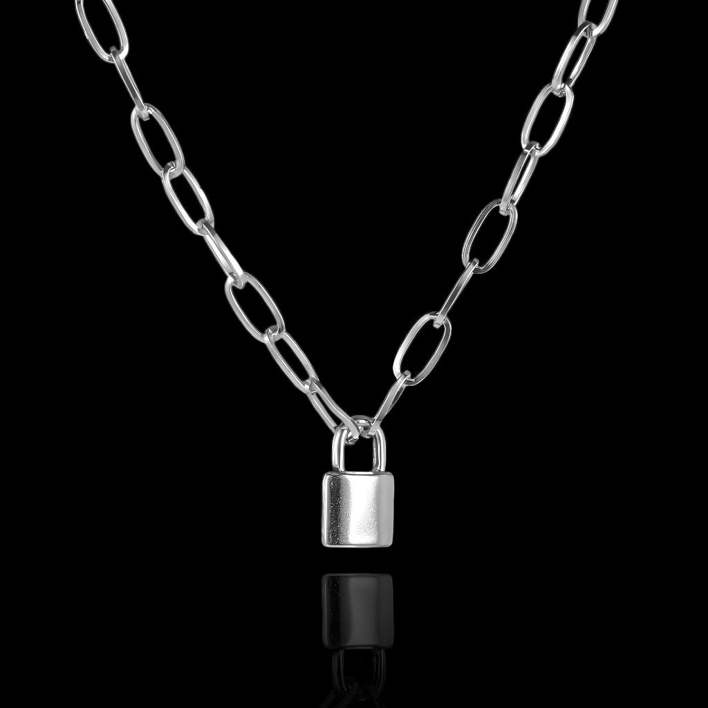 Paperclip Lock Necklace