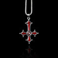 Inverted Cross Necklace