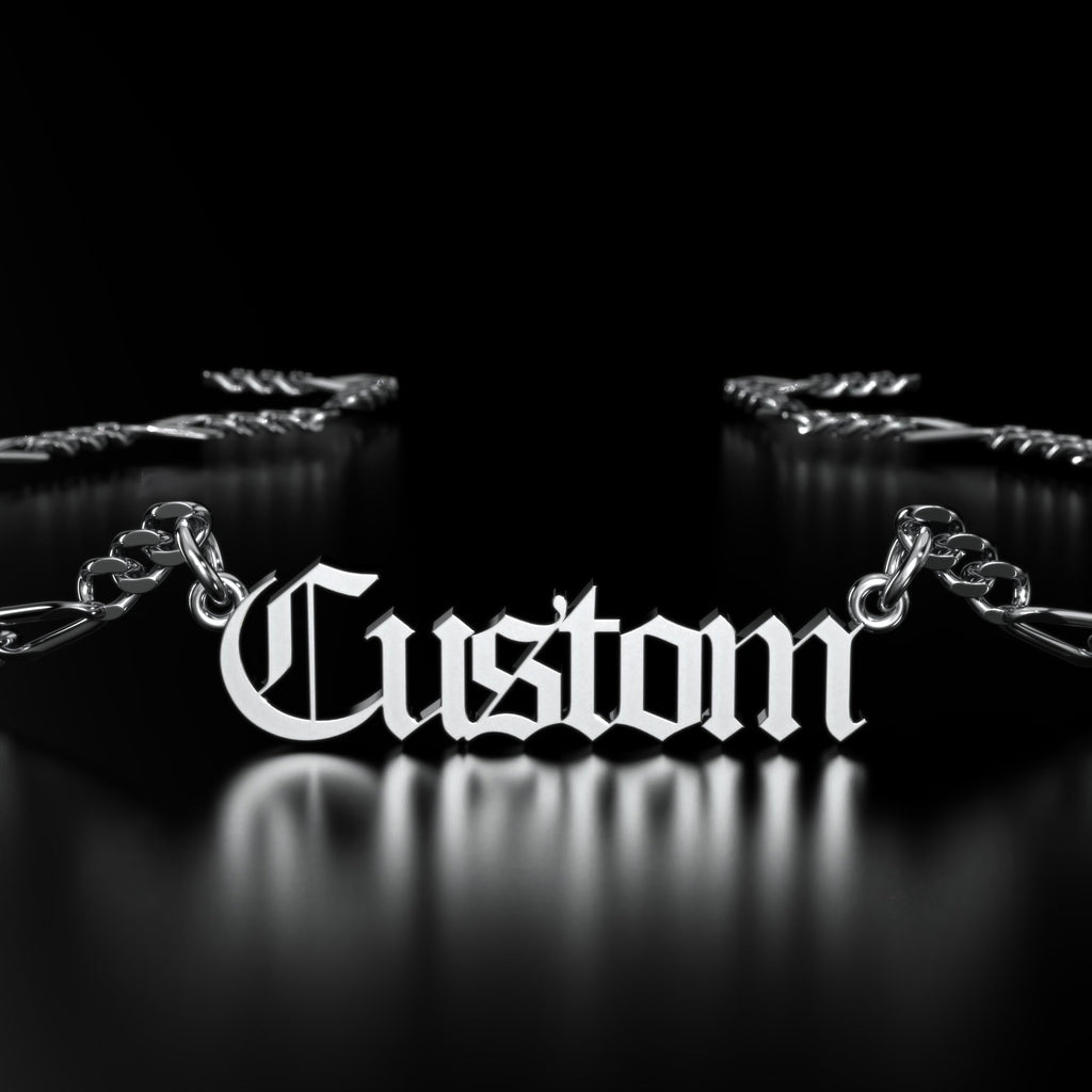Old English Personalized Necklace
