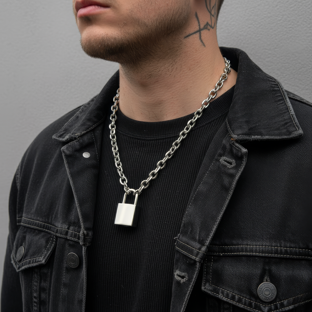Heavy Lock Necklace